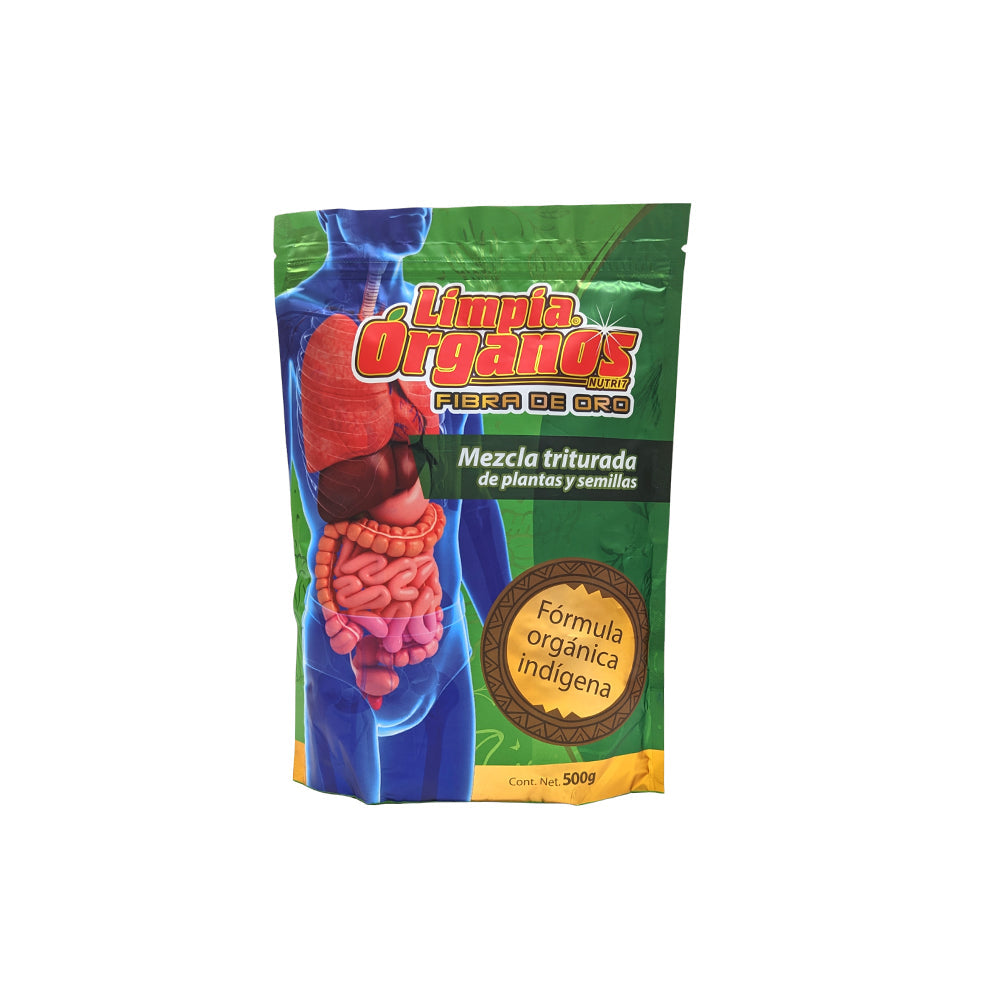 Nutri7 Limpia Organos Fibra de Oro